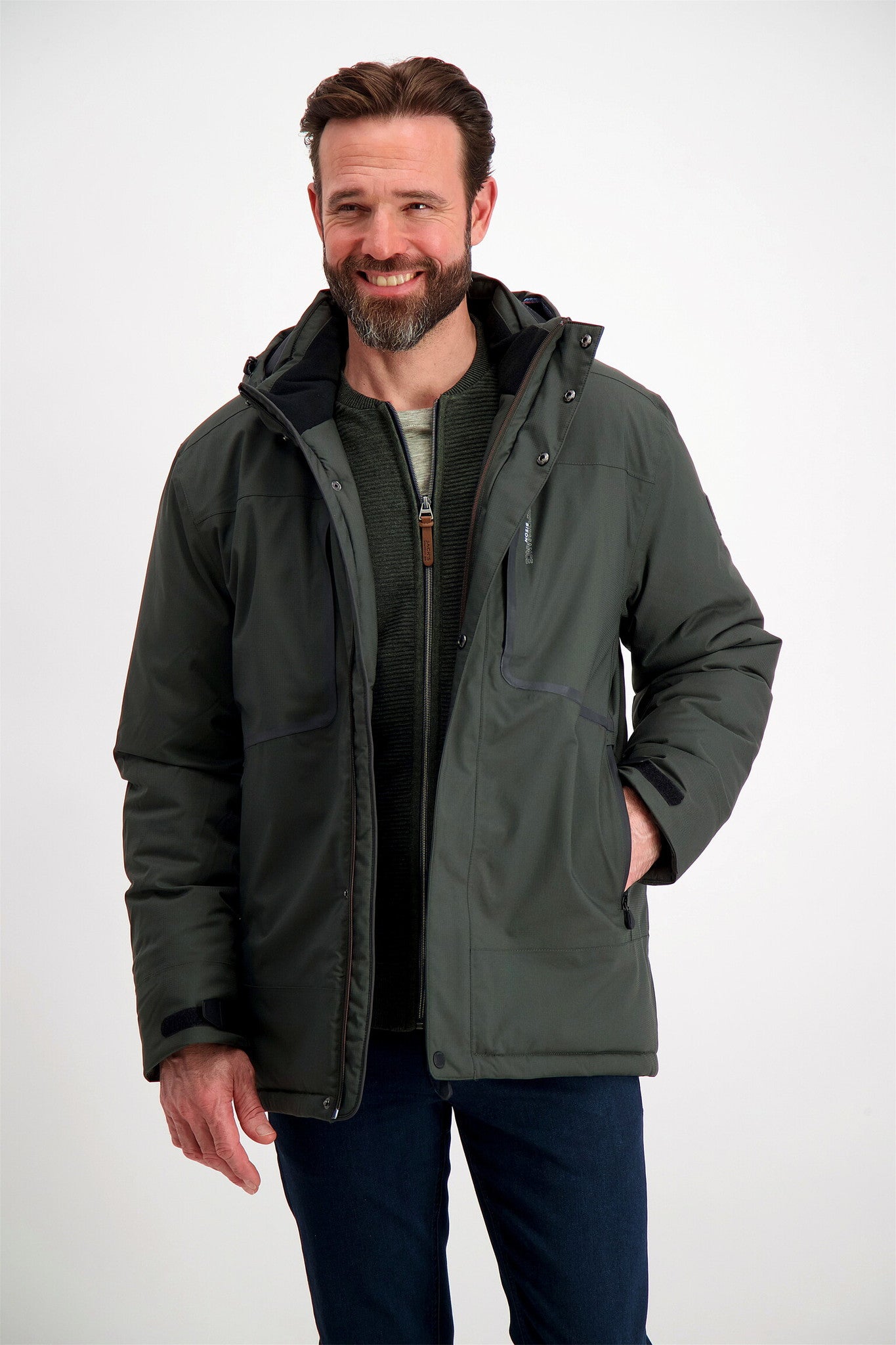 Bison Overtøj 80-303010-army_M - Bygholm Menswear